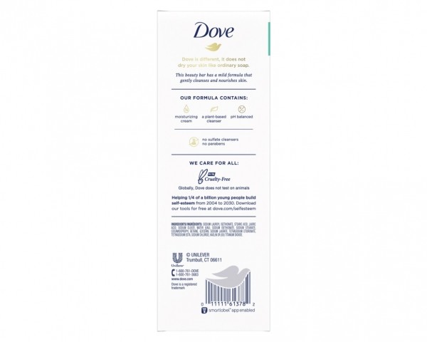 Dove Beauty Bar Sensitive Skin – 8 x 3.75 oz – 8 count