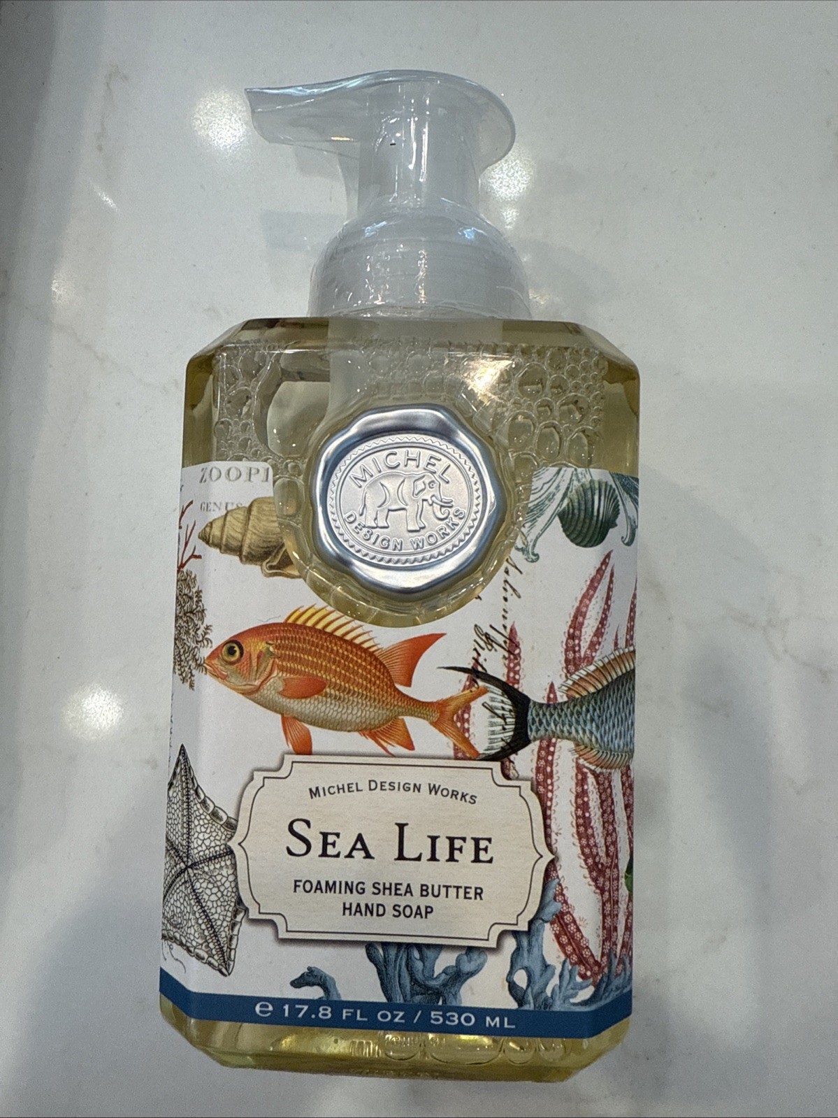 Michel Design Works SHEA BUTTER FOAMING HAND SOAP Sea Life 17.8 Oz