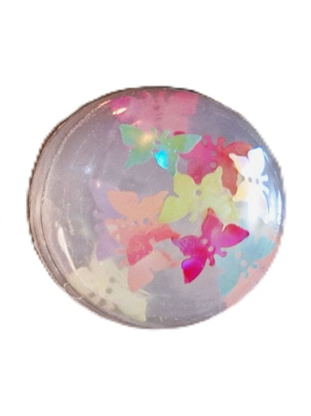 Butterfly Botanical Soap Set 1 Pound Round Clear Vegan Glycerin Gift Set
