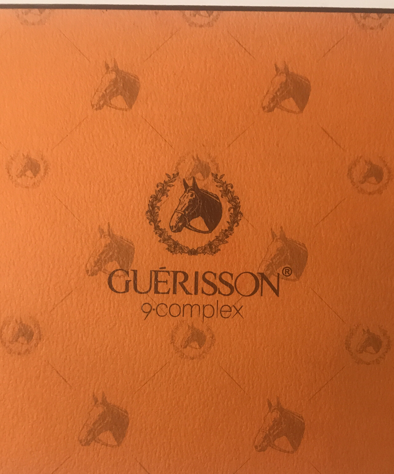 Guerisson 9 Complex Handmade Horse Oil Soap Set New Korea Handcrafted With Box