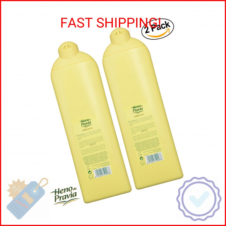 Heno de Pravia Shower Gel 22.5 Oz. 2-PACK Original