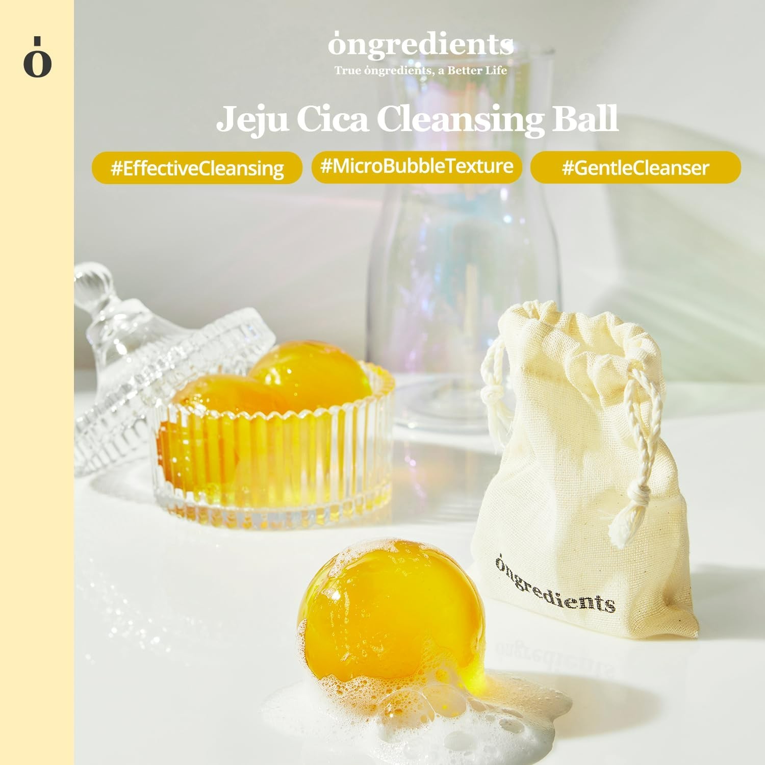 Hydrating Jelly Ball Face Cleanser with Natural Centella Asiatica, 3.8 Oz