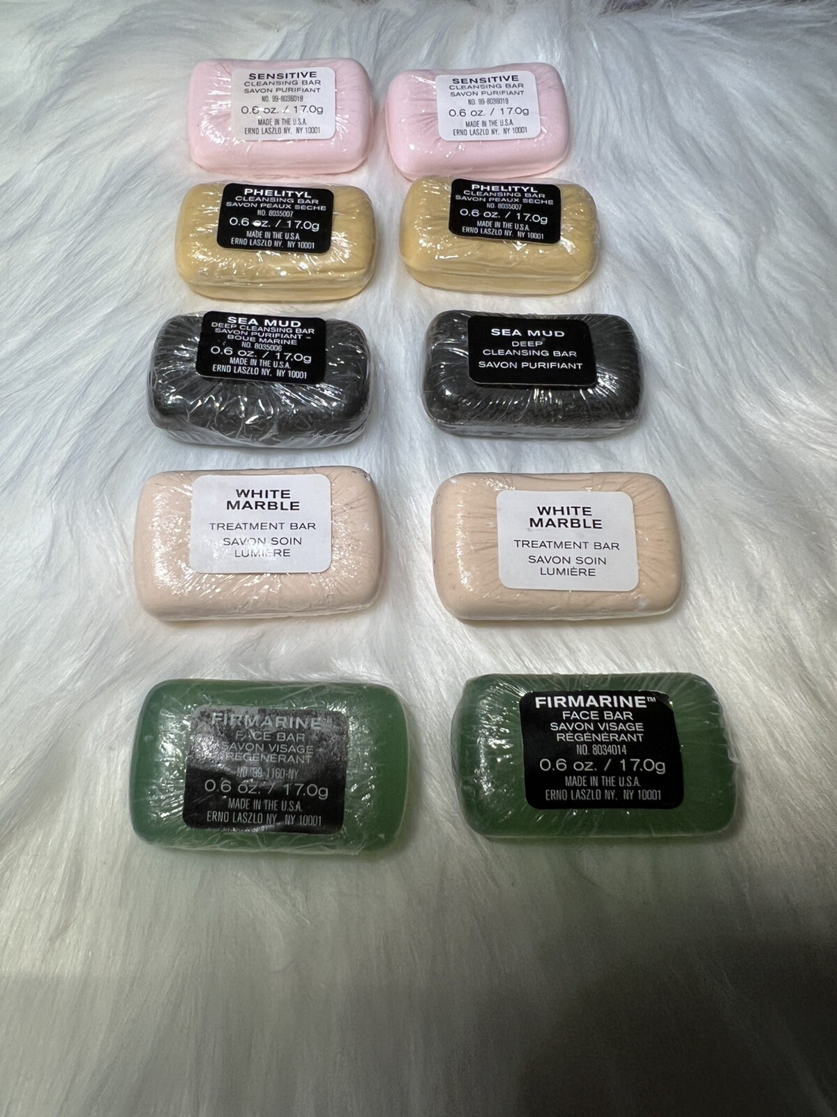 Erno Laszlo”Full Size Collection” MINI SIZE-0.06 Oz-10 Count(NEW-NOT IN BOX)
