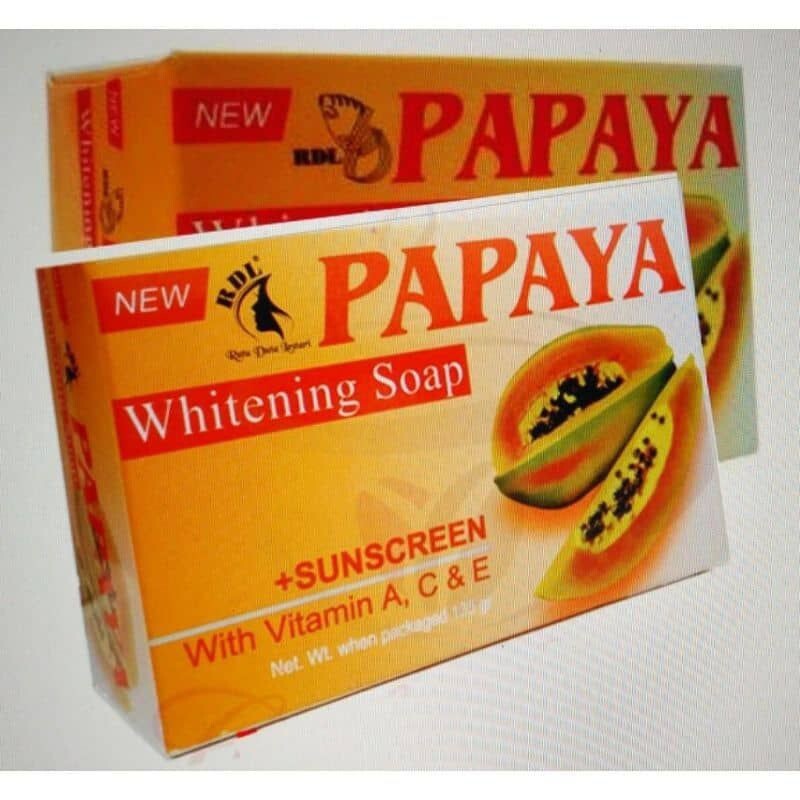 10 Beauty Soap Extract Papaya 100g – Lightening & Brightening Free Shipping