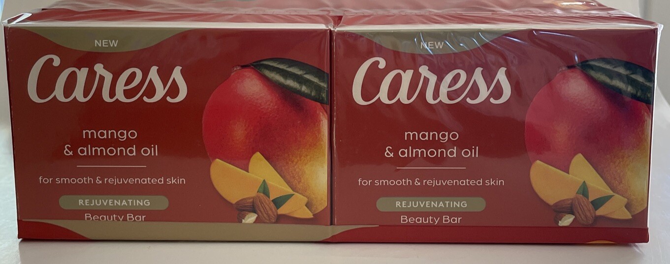 8 Caress Mango & Almond Oil Rejuvenating Beauty Bar (8-pk x 1) 3.75 oz.
