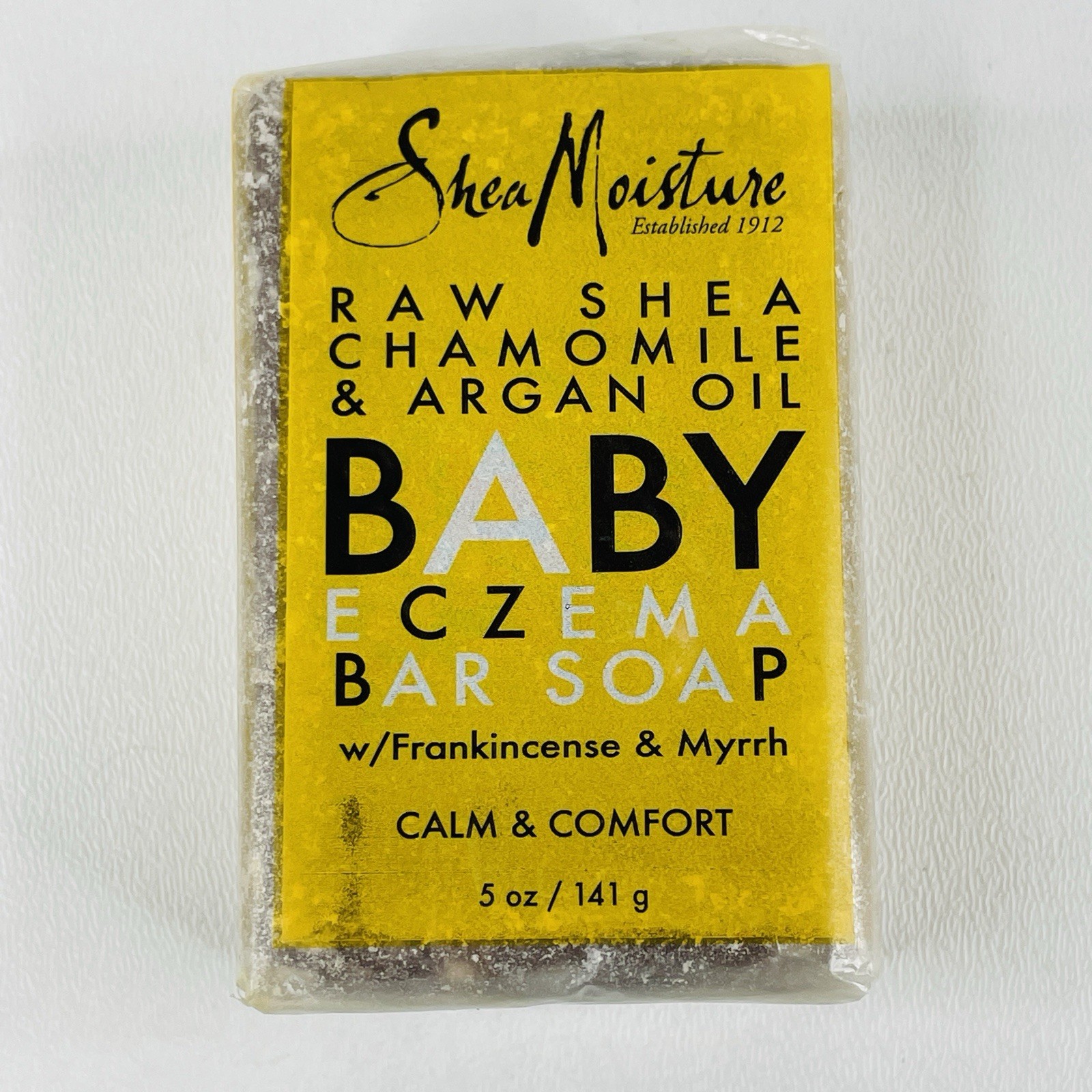 1 Bar – Shea Moisture Raw Shea Chamomile & Argan Oil Baby Eczema Bar Soap 5 oz