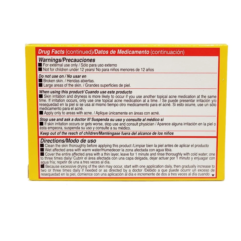 10% Sulfur Soap Bar for Deep Cleansing for Face & Body, Acne, Anti-Fungal 4.4oz