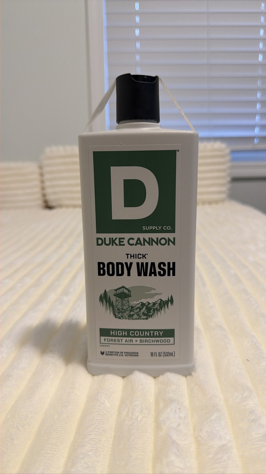 Duke Cannon THICK Body Wash High Country Forest Air Birchwood 18 oz