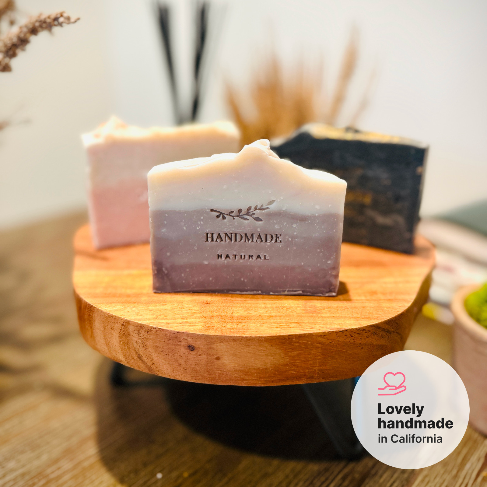 Earth & Sea Bar Soap Trio | Essential Oil | Purifying | Mineral-rich