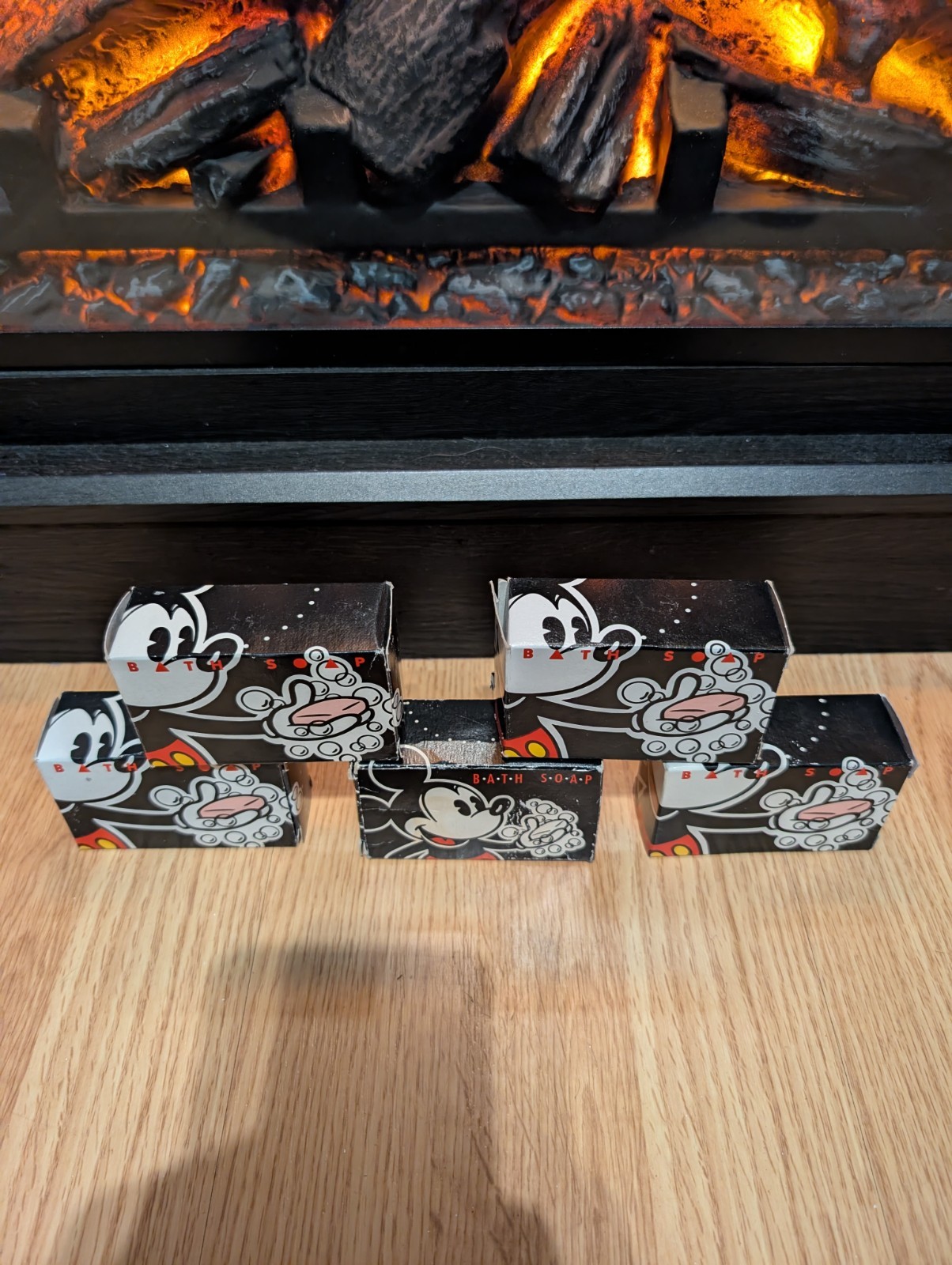 Vintage Walt Disney World Soap NIB Lot Of 5 Mickey Mouse
