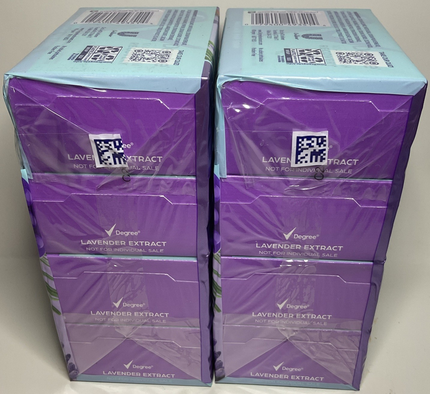 2 Degree Maximum Recovery Lavender Massage Bar Soap 15 OZ/425g 8 Bars Total