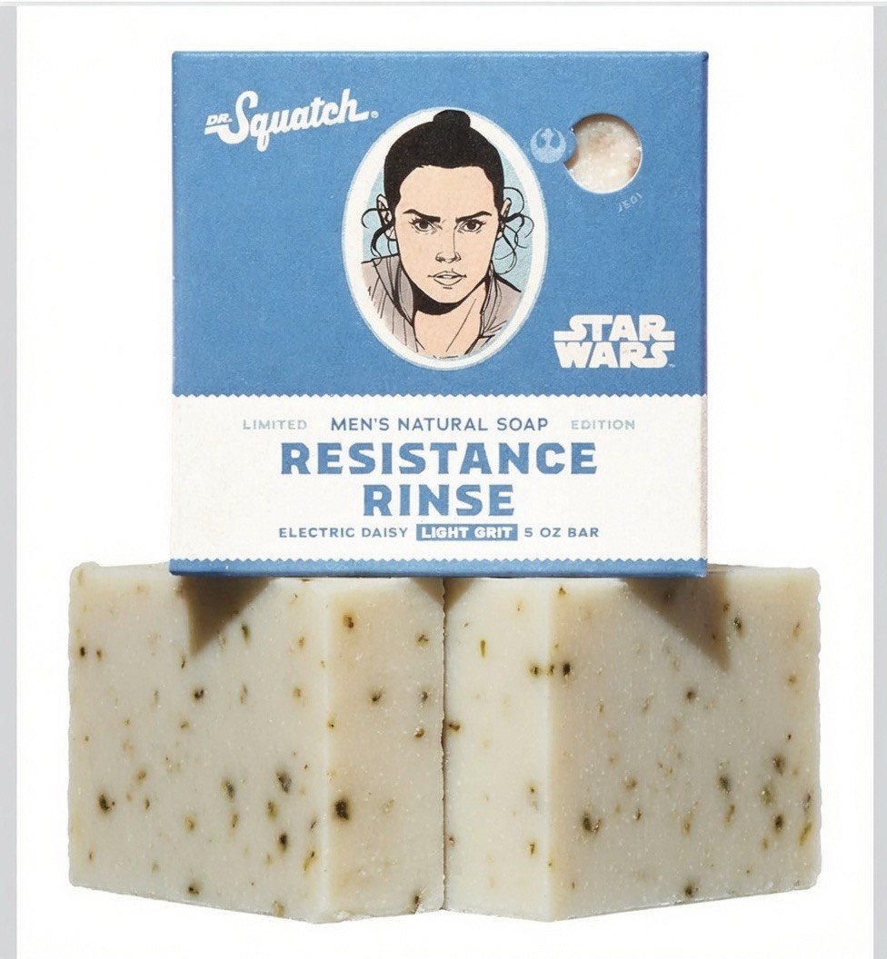 Dr Squatch Resistance Rinse 2-Pack • Star Wars Limited Edition Soap
