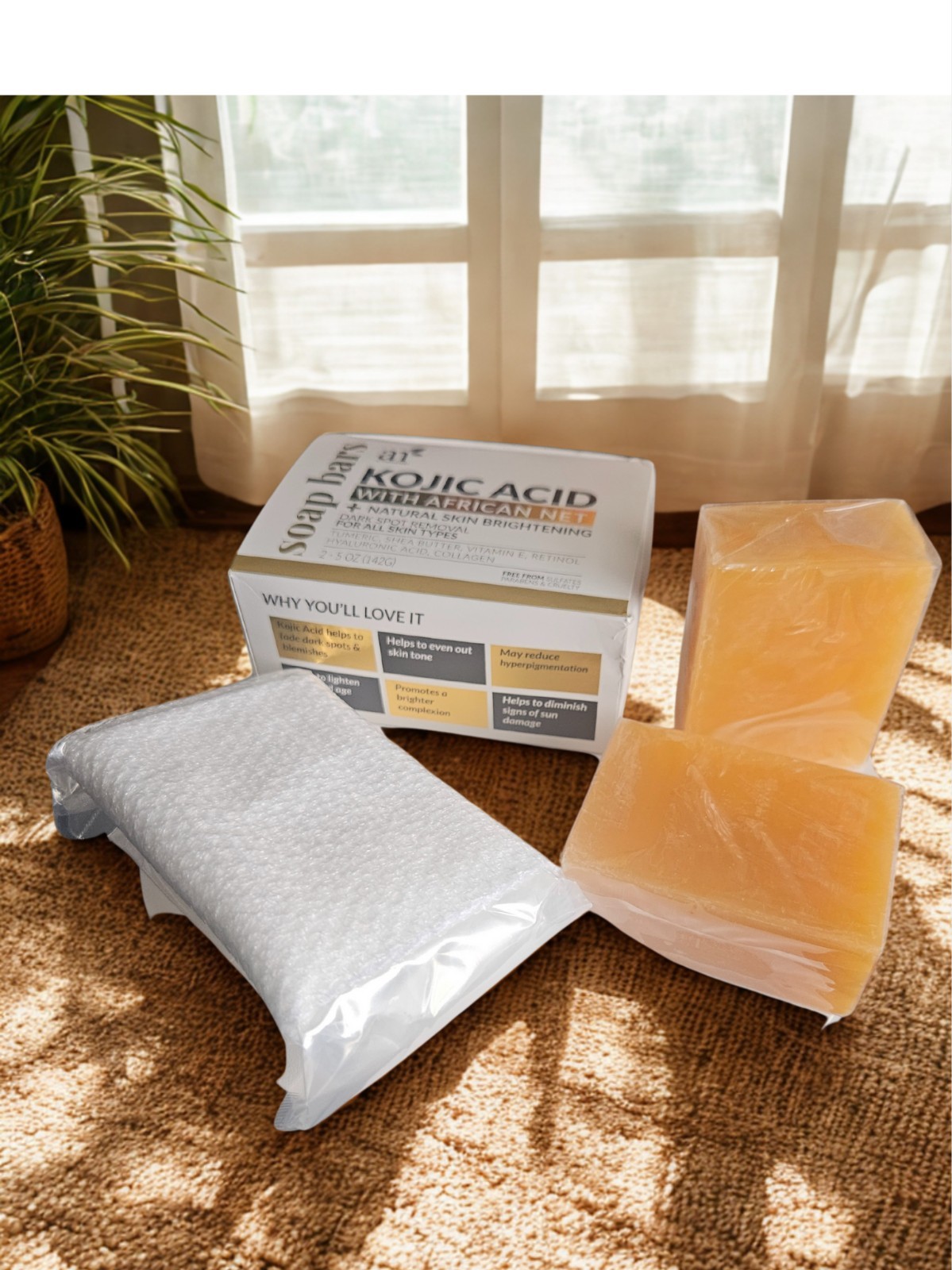 Artnaturals Kojic Acid With African Net