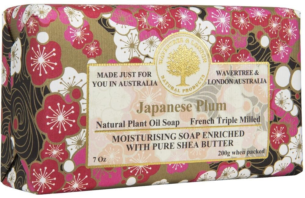 Wavertree & London Japanese Plum Soap Bar 7 oz • 200g