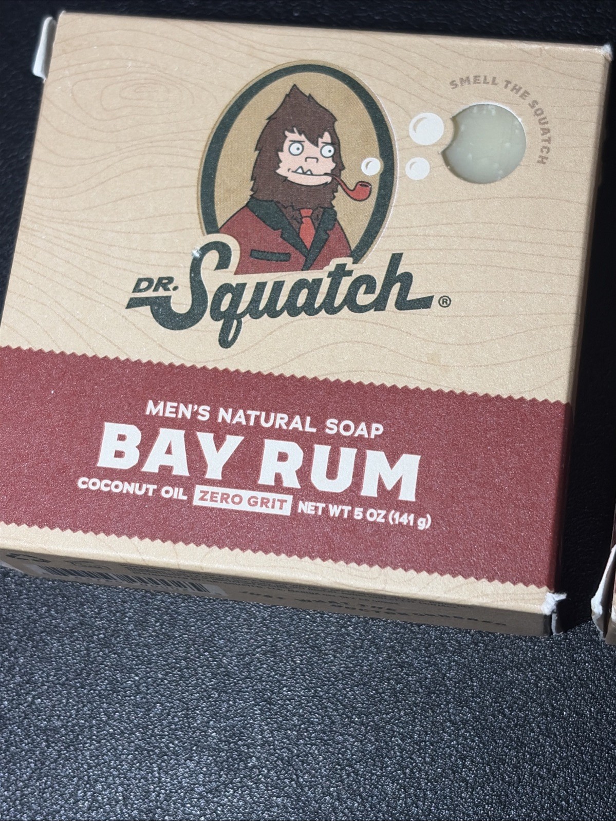 Dr. Squatch Bay Rum Natural Bar Soap for Men, 5 Oz – Pack of 2