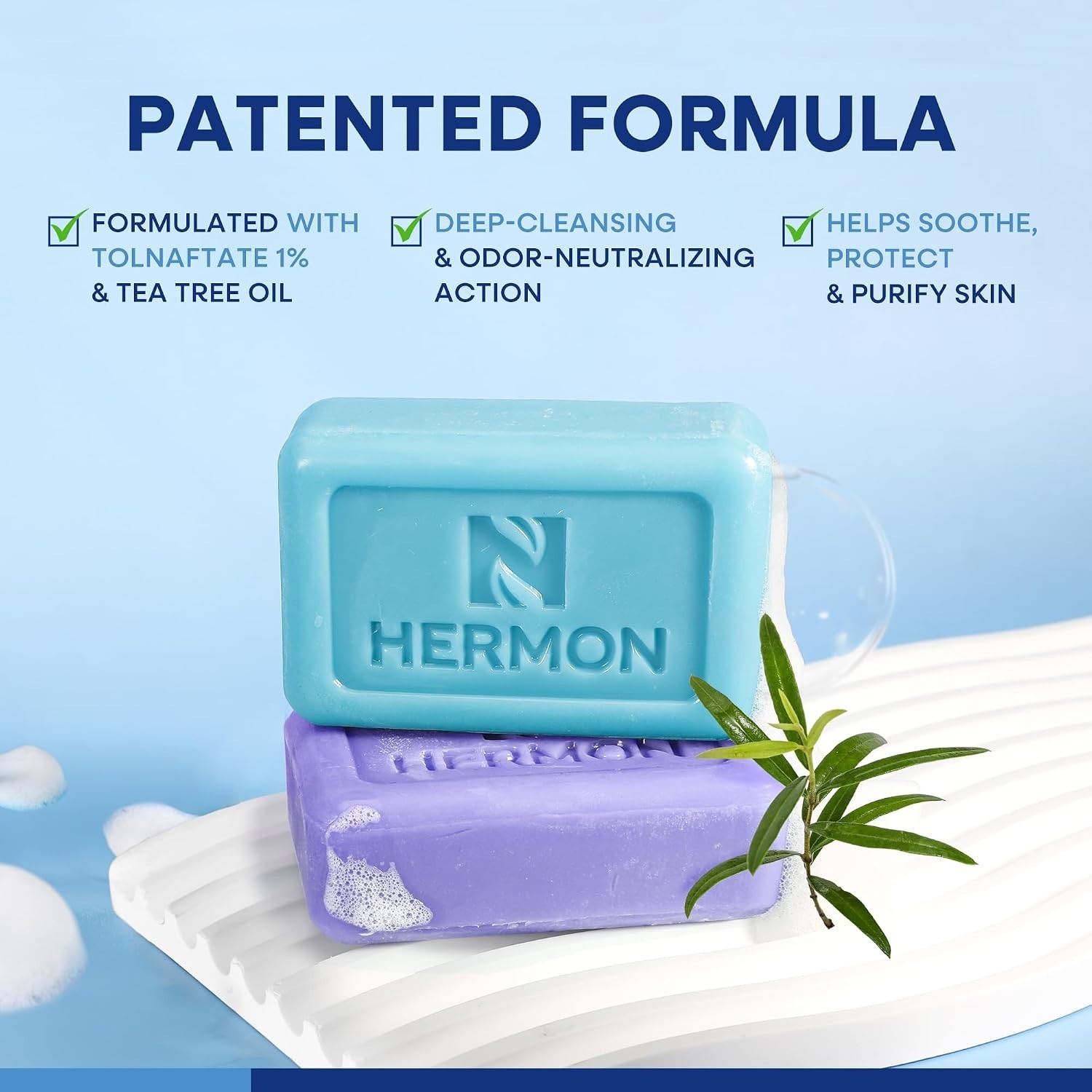 Tea Tree Antifungal Soap Bar – Relief for Athlete’s Foot