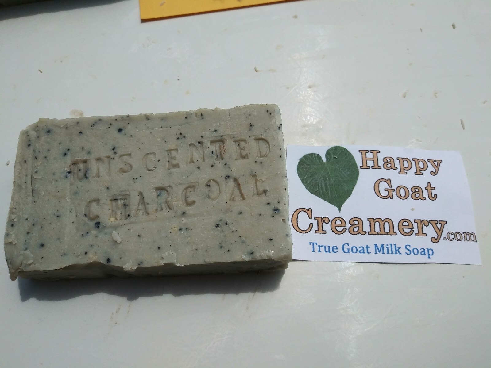 12 BARS GOAT MILK SOAP 4 LAVENDER CHARCOAL 4 OAT & HONEY 4 UNSCENTED CHARCOAL