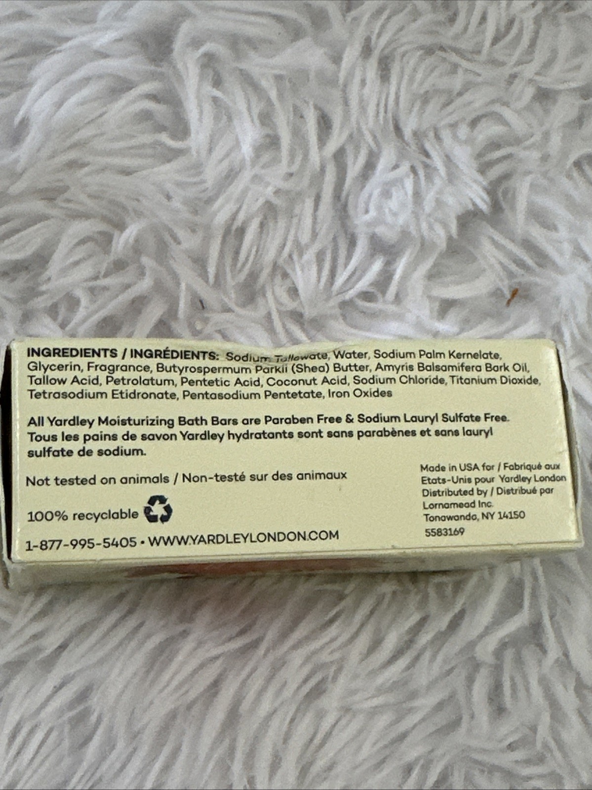 Yardley Bar Soap Pumpkin Cream and Cinnamon with Amyris Oil New 4.25 Full Size