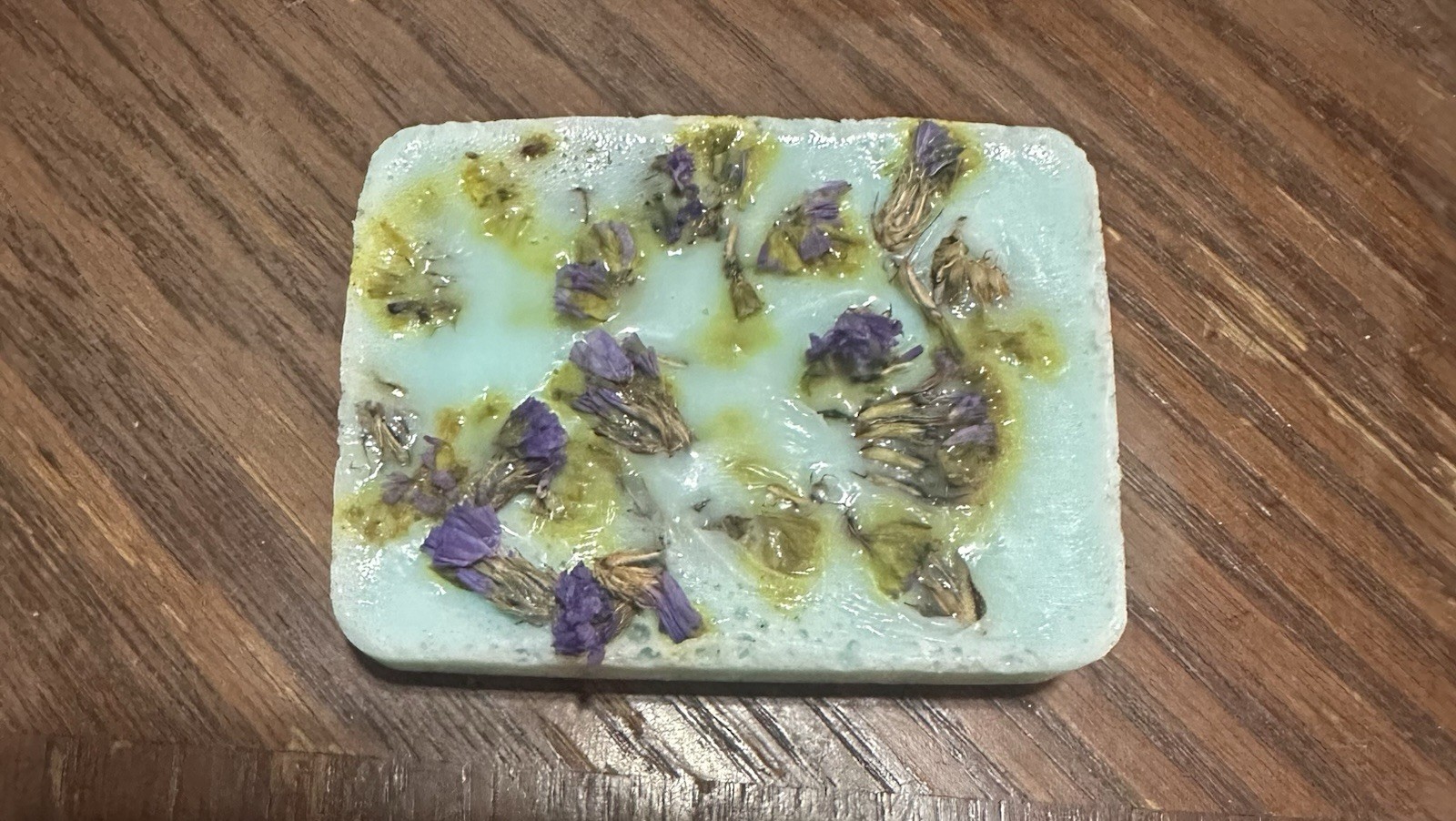 Love Spell Jojoba Oil Handmade Floral Rectangular Body Bar Soap