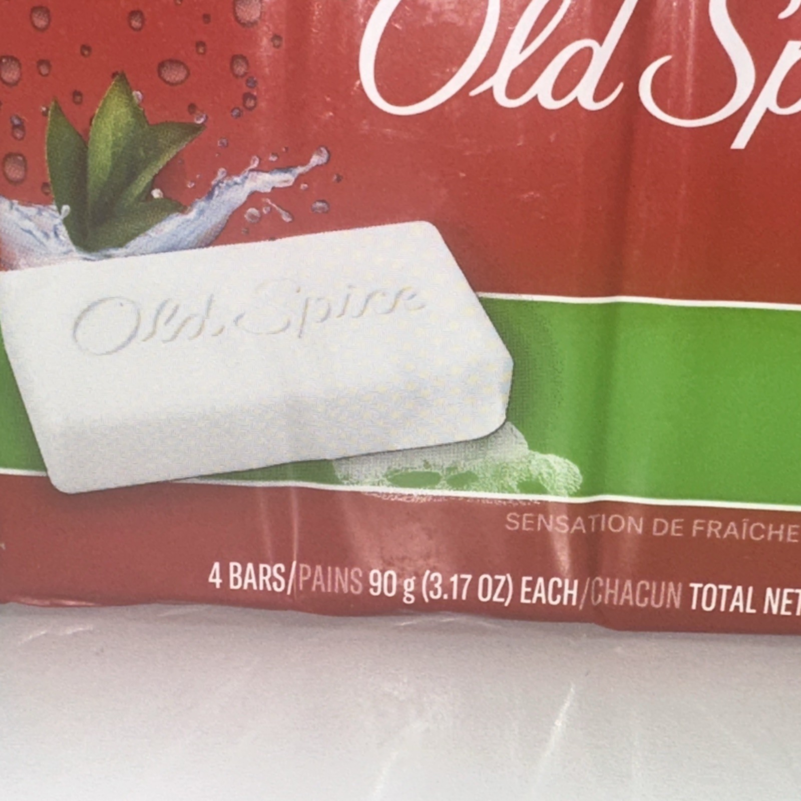32 BARS-LOT OF 8 Packs-Old Spice Deodorizing Bar Soap Extra Clean Fresh 3.17oz
