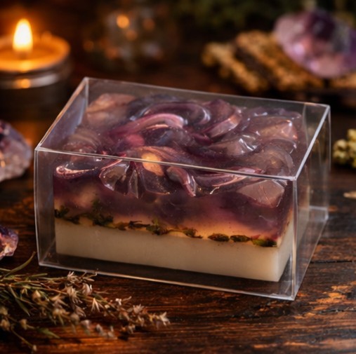 Handmade Herbal Soap Goat Milk Shea Butter Essential Oil Artisan Bath Bar