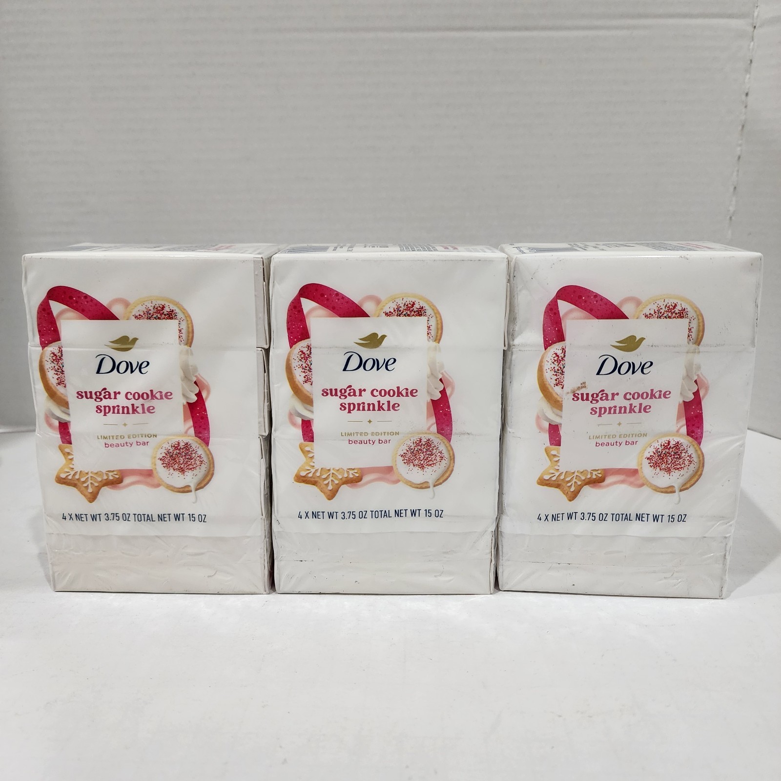 2PK (8ct) Dove Sugar Cookie Beauty Bar Soap 3.75 oz Limited Edition
