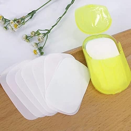 5 Boxes Sheets Colorful Disposable Soap Paper Hand Cleaner Fragrance Mini