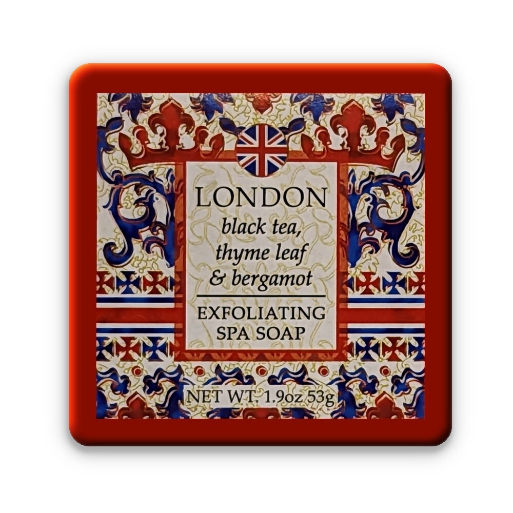Greenwich Bay 1.9oz Soap, London – Set of 4 (R5H048)