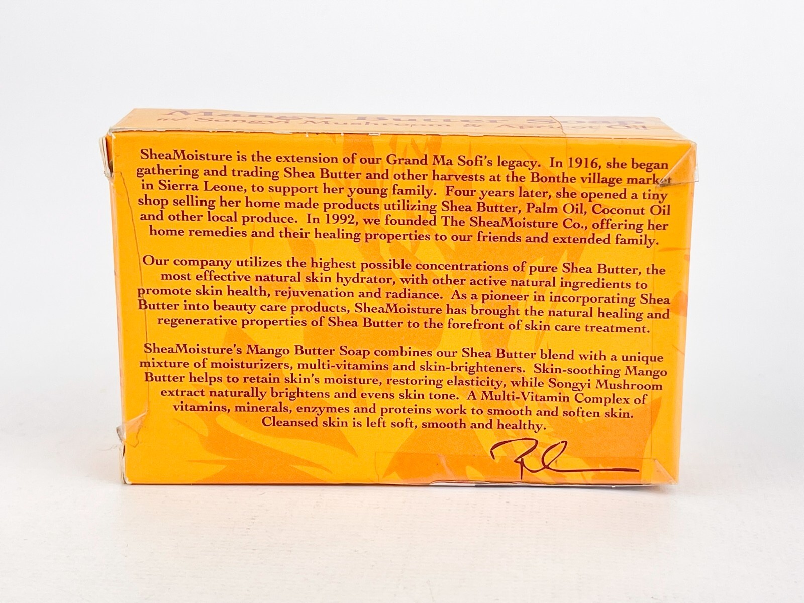 Shea Moisture Mango Butter Soap Songyi Mushroom Apricot Oil ORIGINAL Lot Of 3