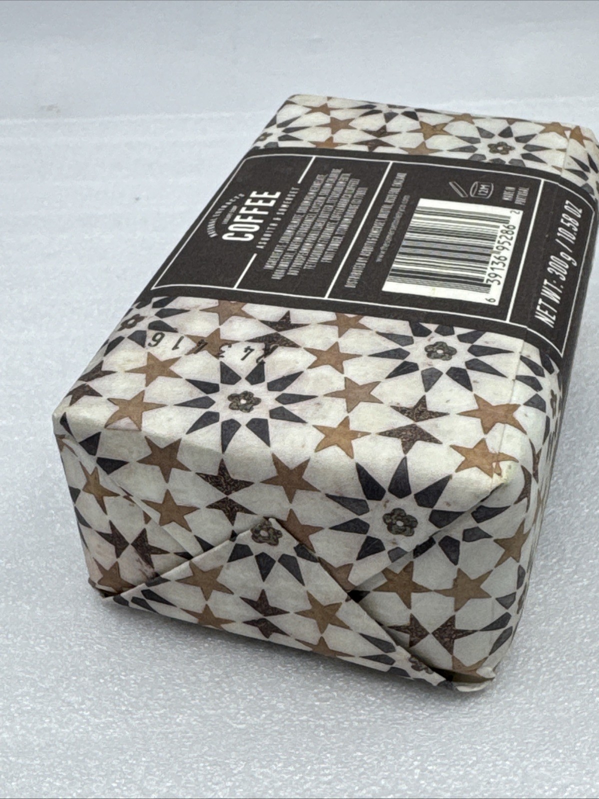 Asquith & Somerset 10.58oz Natural Extracts Luxury Milled COFFEE Bar Soap W/Shea