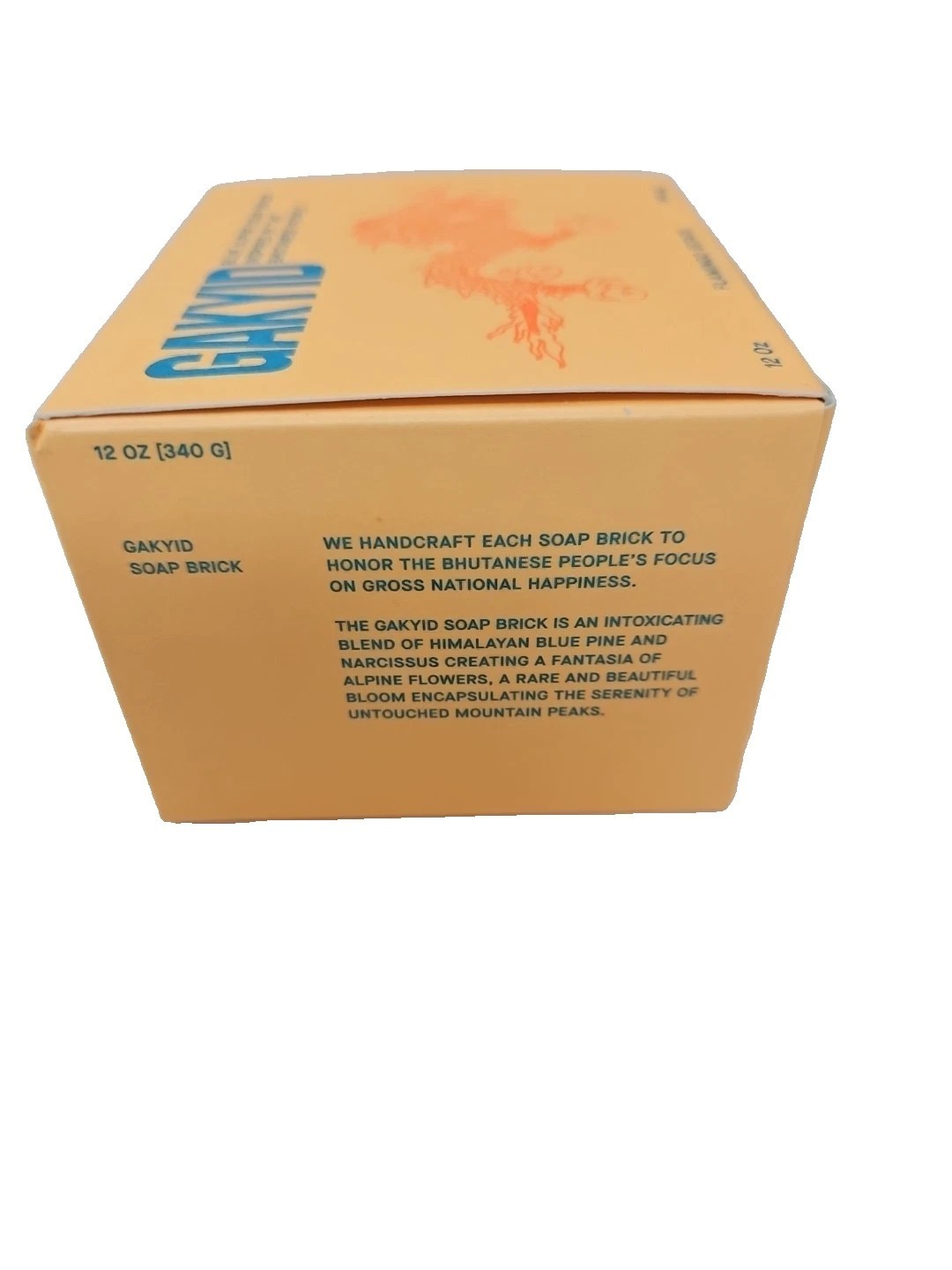 Flamingo Estate BLUE ALPINE Soap Brick Gakyid Bhutan Subscription Box 12oz NEW!
