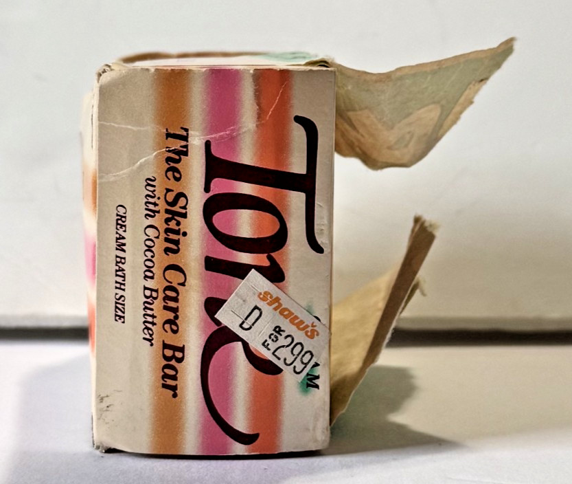 Vintage Tone Cream Skin Care Bar With Cocoa Butter 4.75 Oz New In Box