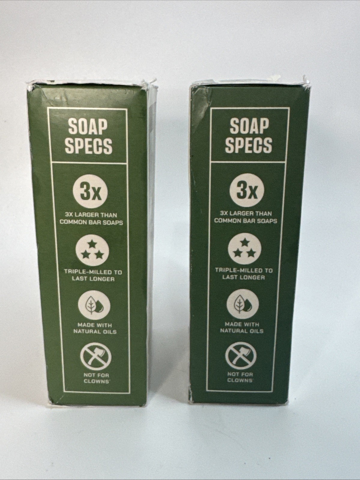 2x- Duke Cannon High Country A$$ Brick of Soap, 10oz EA – BRAND NEW