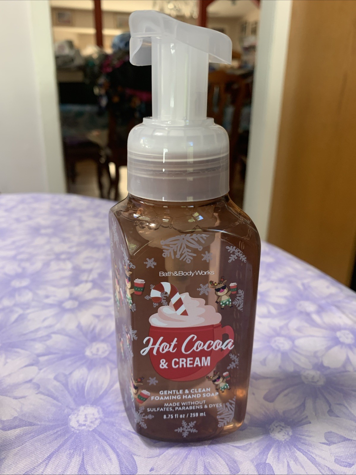 Bath & Body Works HOT COCOA & CREAM Gentle Foaming Hand Soap Limited Edition New