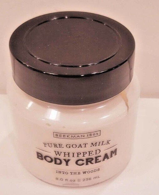 Beekman 1802 Goat Milk Whipped Body Cream Into the Woods Fall 8 Oz Sealed in box