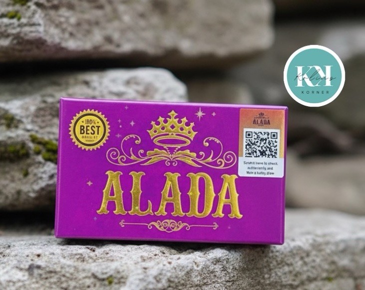 ALADA Whitening Soap Naturally Brightening Natural Extract Face Body 160G