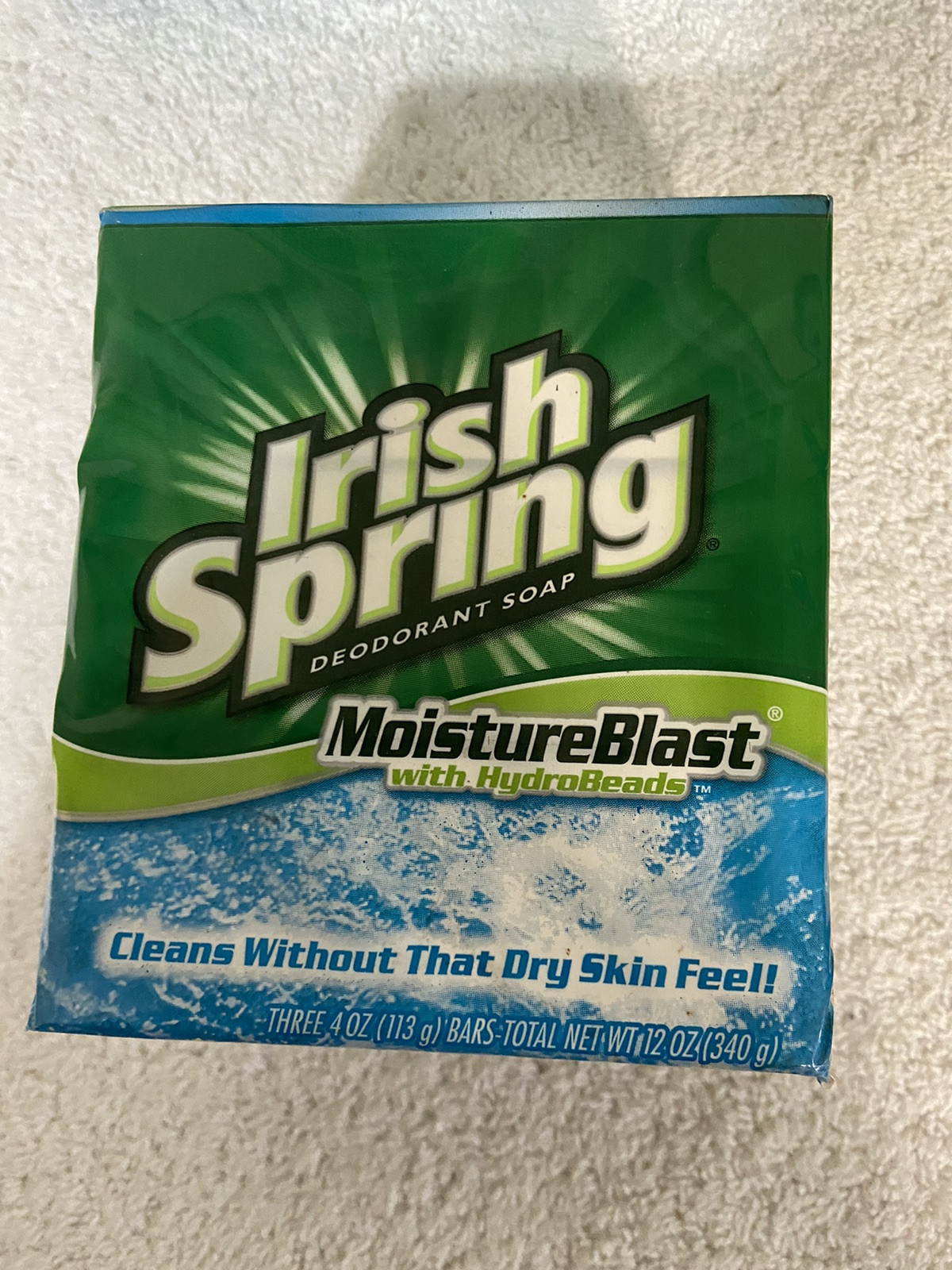 Spring Moisture Blast Bar HydroBeads Deodorant Soap, 9Ct – Irish Spring