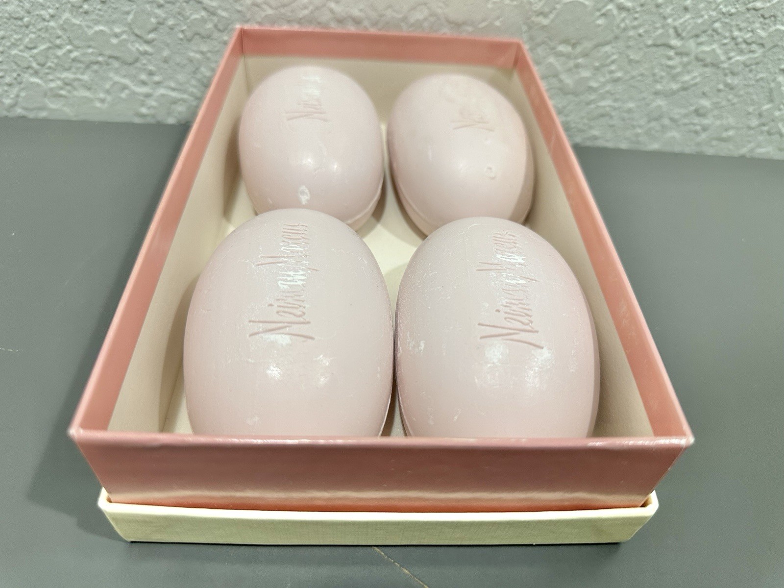 VTG Neiman Marcus Tuberose Bath Soap Box Set – 4 Count Total 24oz/680g Read