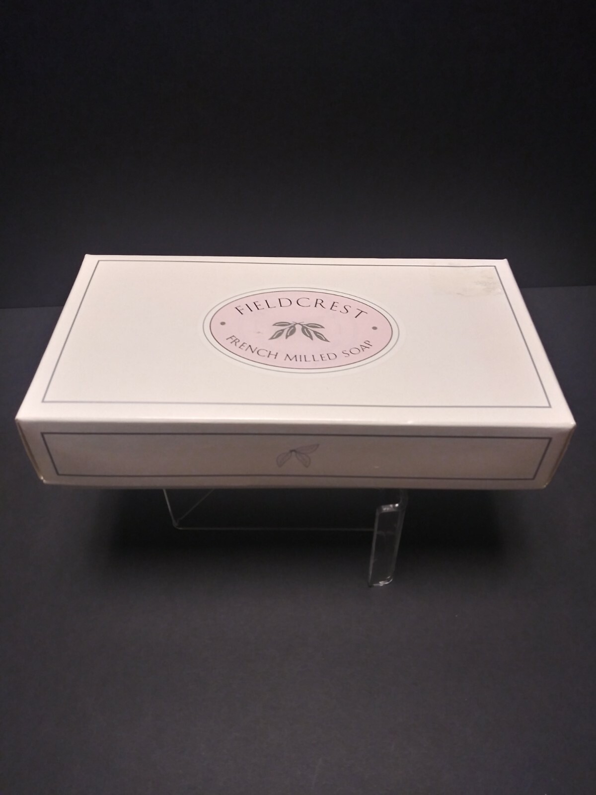 Fieldcrest French Milled Soap 3 Pack NIB Ivory/Vanilla Net Wt 14 oz