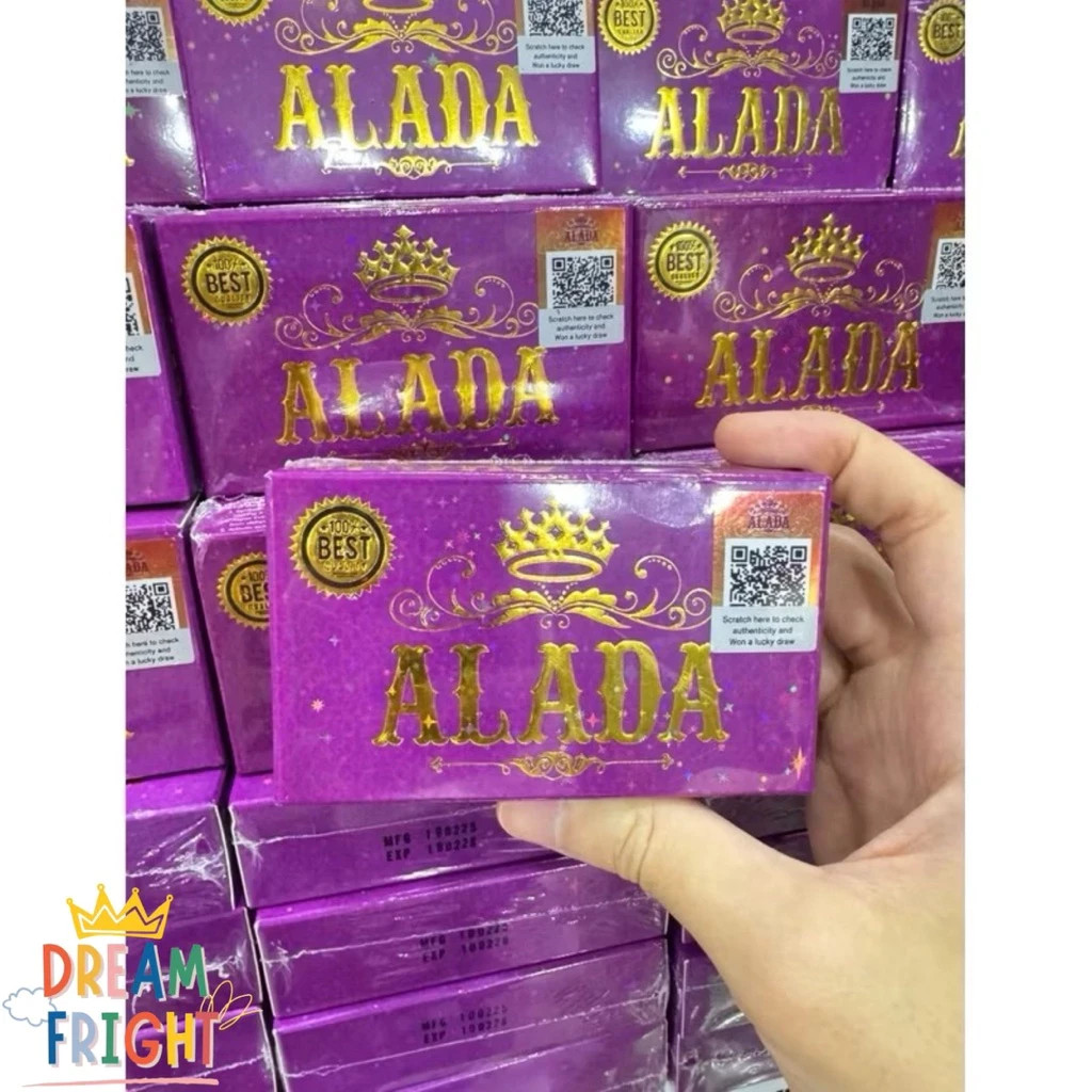 3X Alada Whitening Soap Naturally Brightening Natural Extract Face & Body 160g