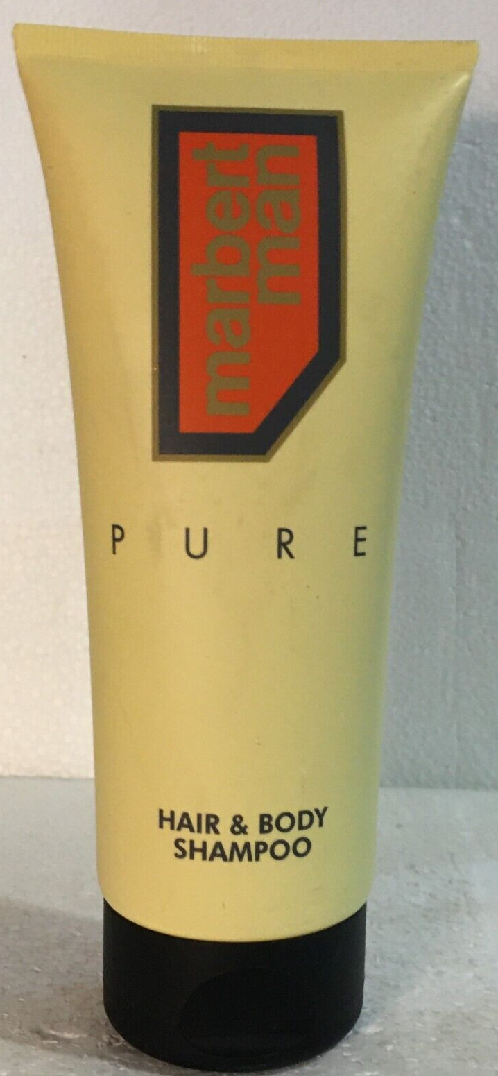 Marbert Man Pure Marbert for Men Hair &Body Shampoo 2x200ml New Without Box