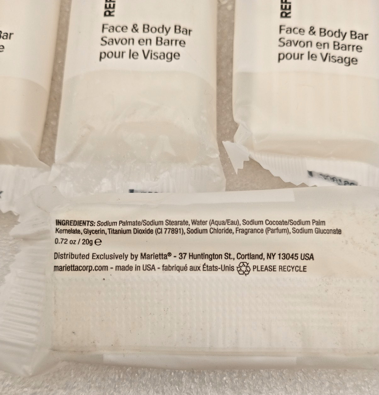 (Lot of 15) Refreshing Face & Body Soap – CITRUS SCENT – 0.6 Oz Each Bar