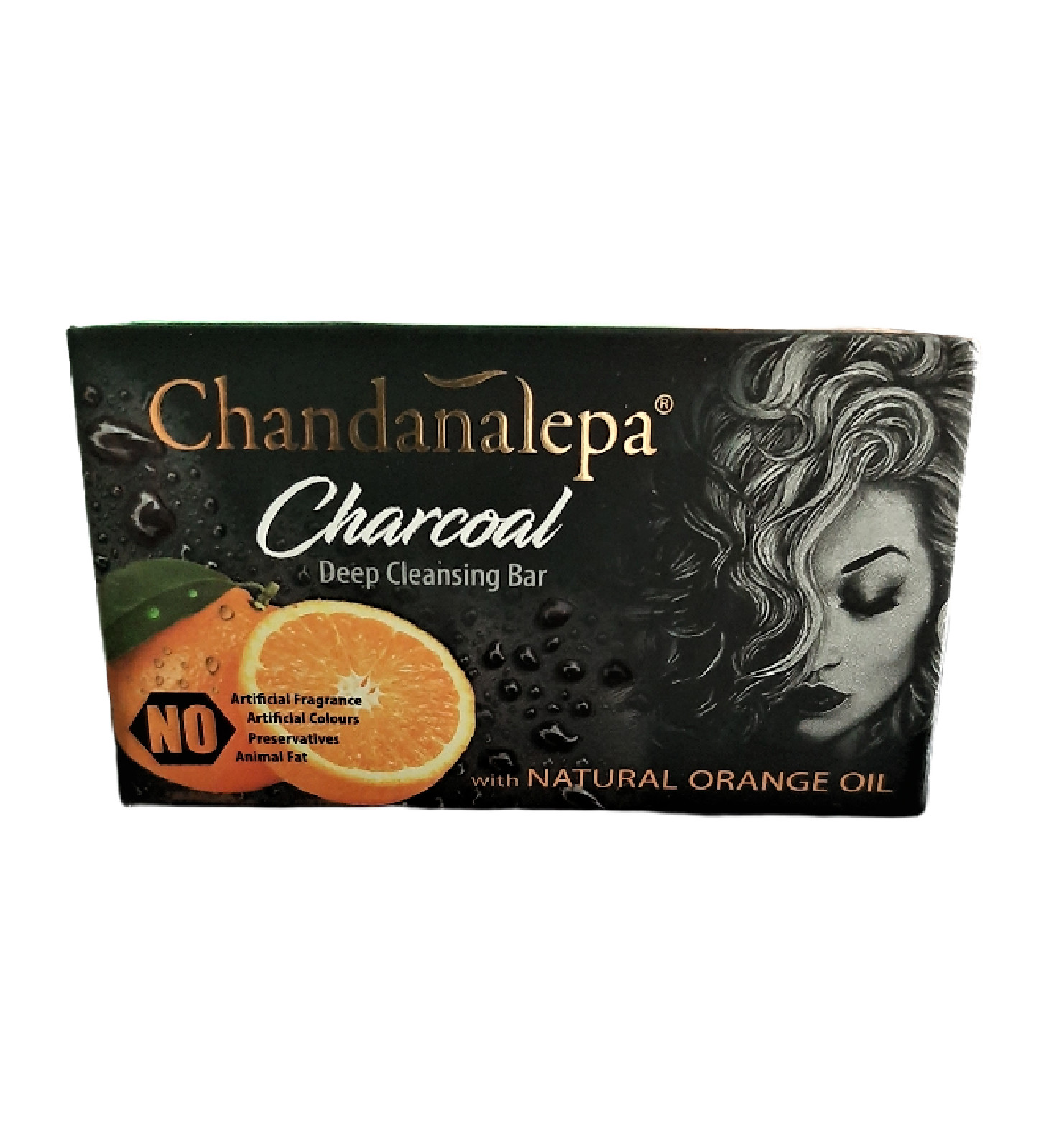 Soap charcoal Germ Killing ayurvedic Acne Beauty Health Ceylon Chandanalepa