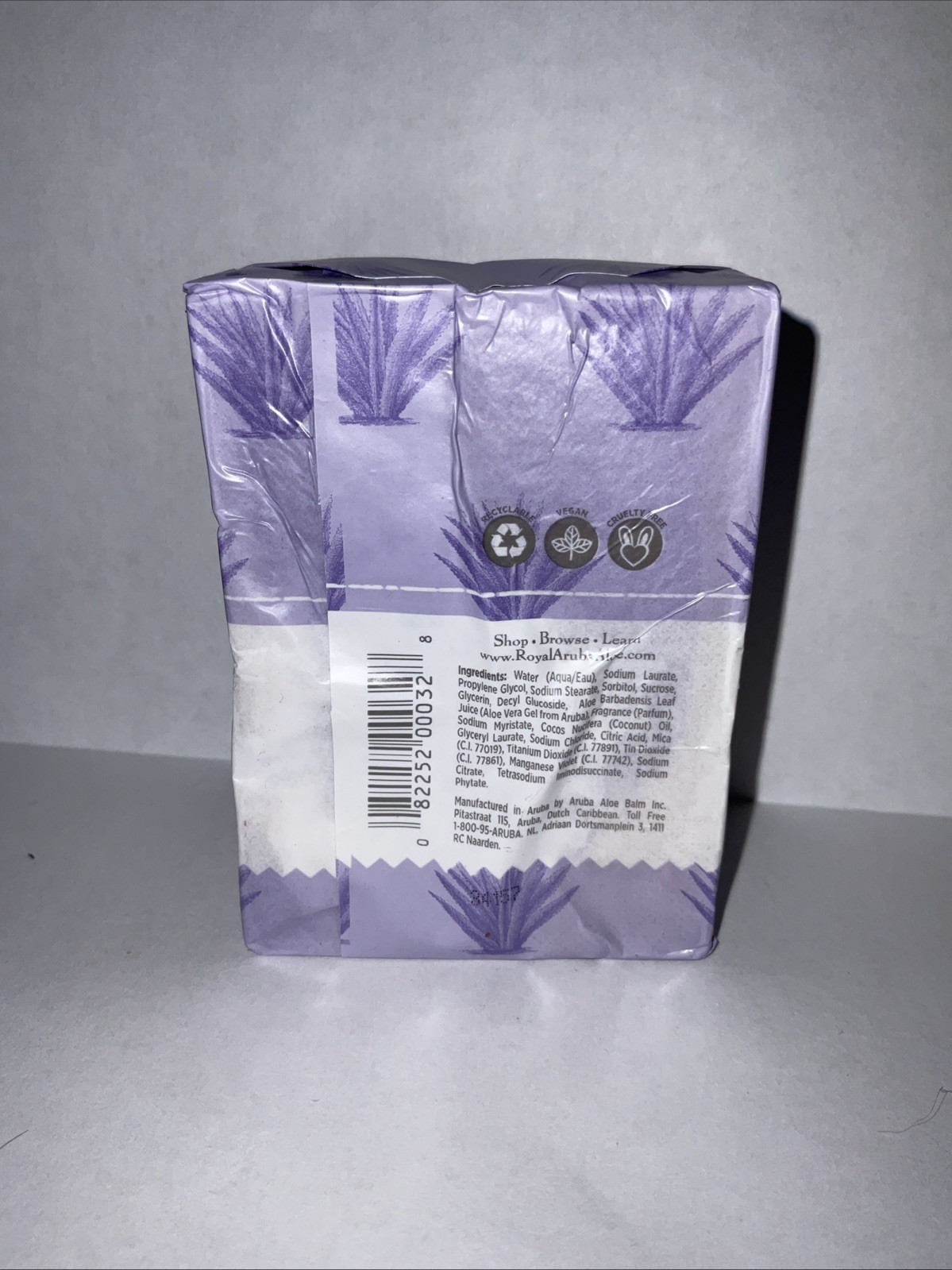 Aruba Aloe Soap Bar Dream Paradise Full Sized SEALED
