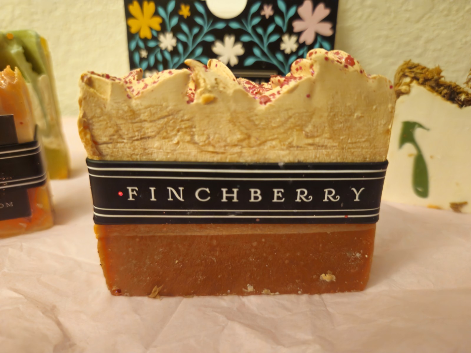Rare – FinchBerry 4 Handmade Cranberry Chutney Body/Past Curfew & More Soap Set