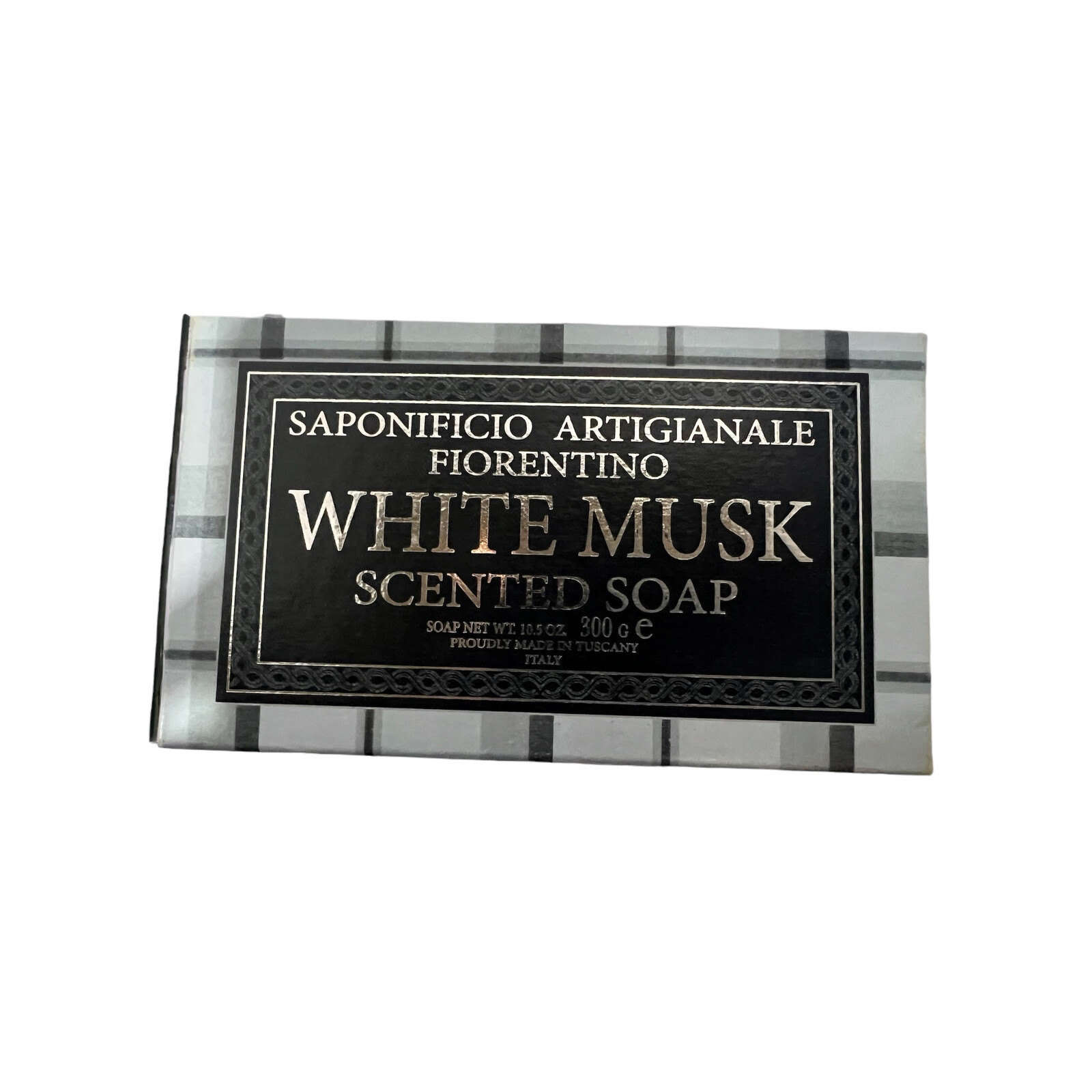 Saponificio Artigianale Fiorentino White MUSK Scented Soap 10.5 oz.