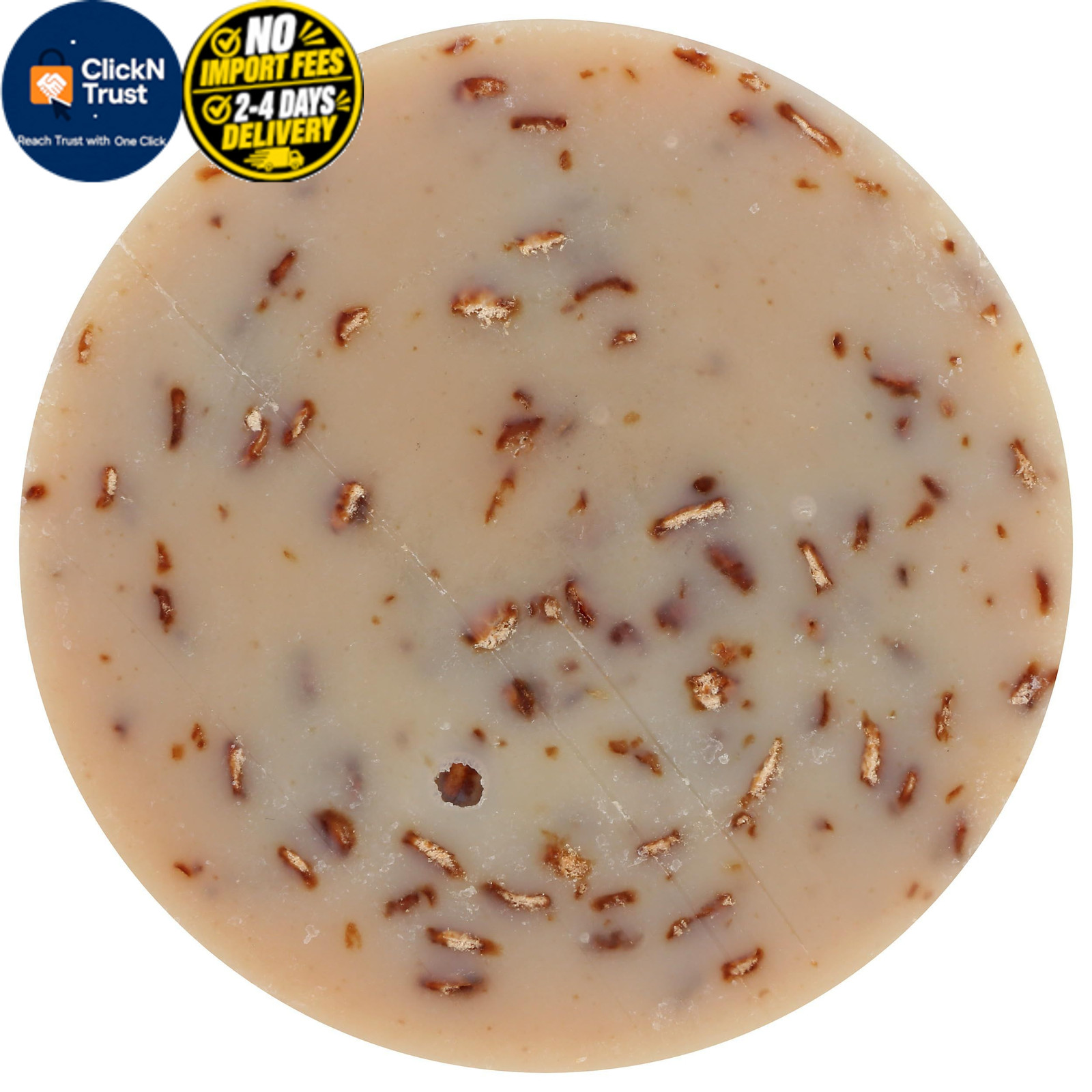 Sappo Hill Soap, Oatmeal Old Fashioned, 3.5 oz Ounce (Pack of 1), No Color