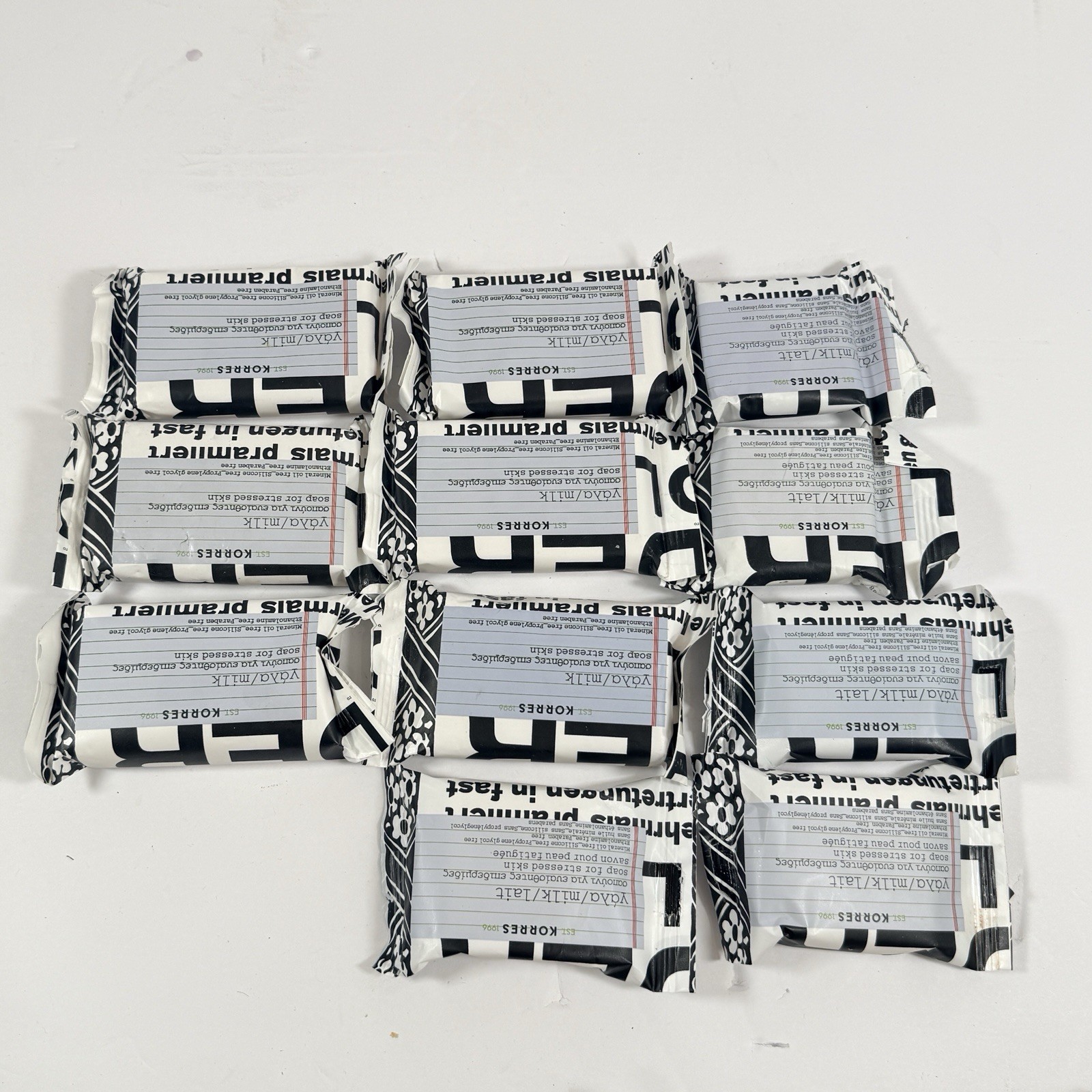 KORRES MILK SOAP BAR 0.88 oz Lotion 1oz TRAVEL varies SIZE SET OF 13 READ