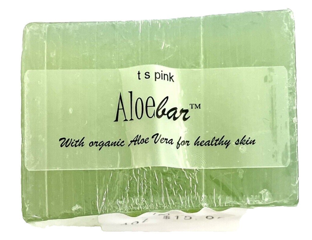 Aloebar Organic Aloe Vera Soap Bar 4 Oz By T S Pink