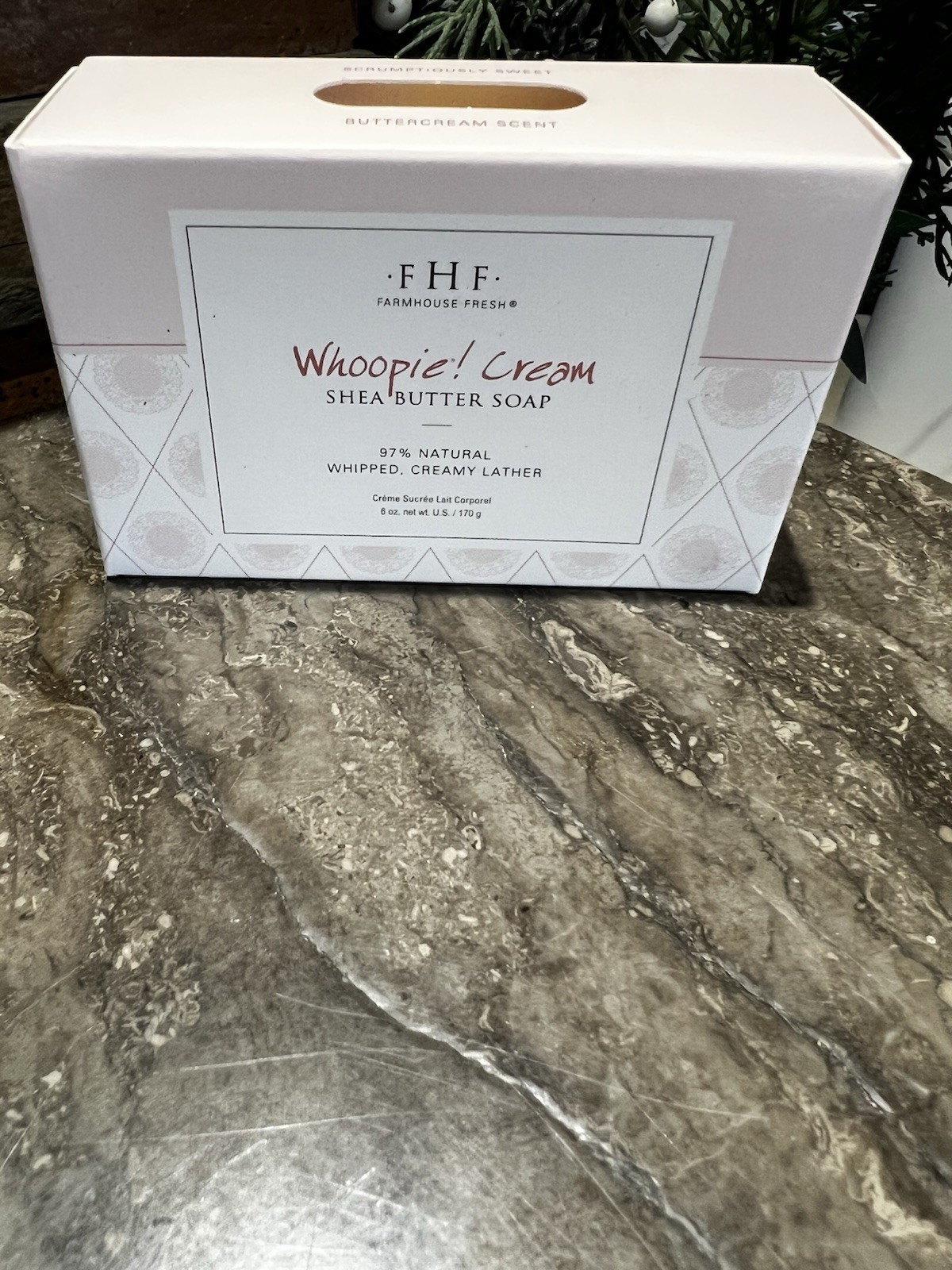 FHF Farmhouse Fresh Whoopie! Cream Shea Butter Soap 6 oz Bar Soap